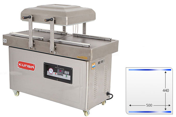 DZ-500/2SB 平板型雙室真空包裝機 DZ-500/2SB 平板型雙室真空包裝機