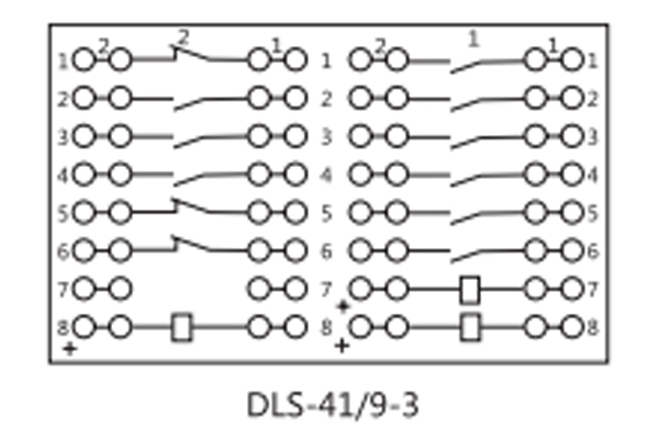DLS-41/9-3接線圖 DLS-41/9-3接線圖